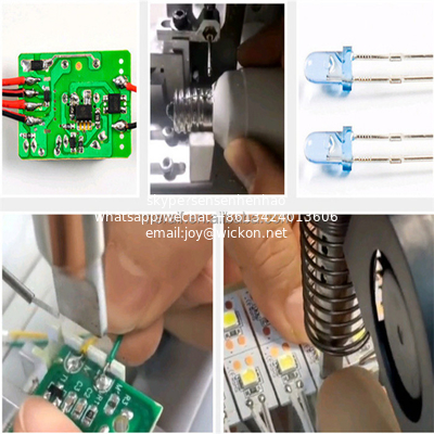 USB cable welding machine Terminal connector crimp soldering machine auto dc head soldering machine supplier