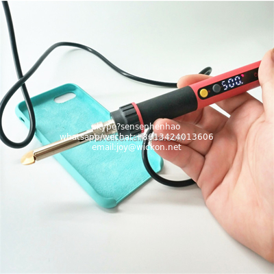 CXG E60W Electric Soldering iron 60W LED Adjustable Temperature EU plug Welding Solder Station Heat Soldering iron soldador supplier