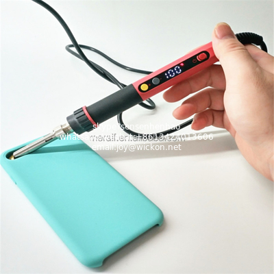 CXG E60W Electric Soldering iron 60W LED Adjustable Temperature EU plug Welding Solder Station Heat Soldering iron soldador supplier