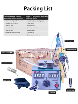 Best qualirt hot air gun phone repair solder station smd rework station CXG378 wholesale supplier