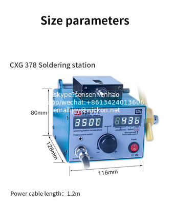 Best qualirt hot air gun phone repair solder station smd rework station CXG378 wholesale supplier