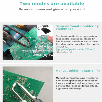 soldering station constant temperature 60W electronic soldering iron SMD rework station CXG378 supplier