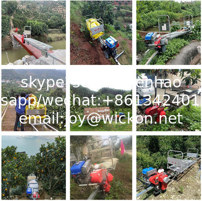 agricultural steep slope monorail rail transporter online supplier