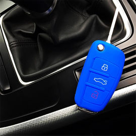 Key Fob Case wallets Keyless Entry Smart Car Key Protector cover for Volkswagen Tiguan L Lavida Lamando Golf car keys supplier