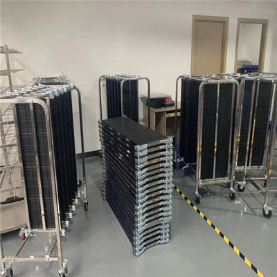 Factory wholesale Hanging basket ESD PCB Storage trolley/esd workshop trolley/esd smt reel storage cart supplier