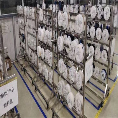 SMD SMT Reel Storage Shelving Trolley smt reel cart supplier