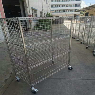 SMD SMT Reel Storage Shelving Trolley smt reel cart supplier