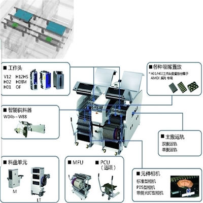 fuji placement machine,AIMEX IIS - Fuji Flexible Placement machine,smt pick and place machine supplier