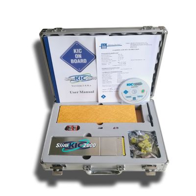 Reflow oven KIC Slim 2000 thermal profiler reflow profiling temperature record with low price online supplier