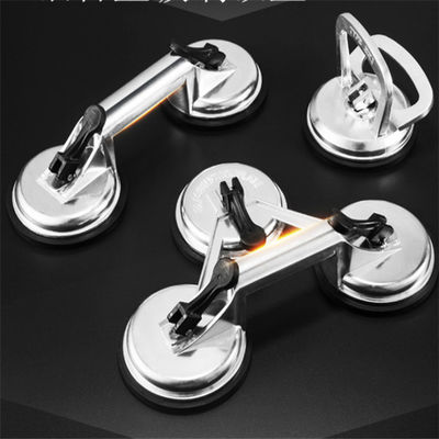High quality double cup Rubber Sucker Vacuum glass suction lifter for stone supplier